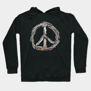 Driftwood Peace Sign Hoodie